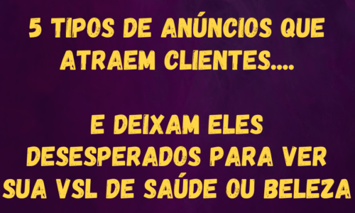 5 ângulos de anúncios para saúde e beleza