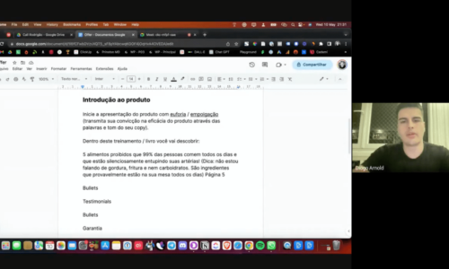 Diogo Arnold – Como Escrever a Oferta da Sua VSL